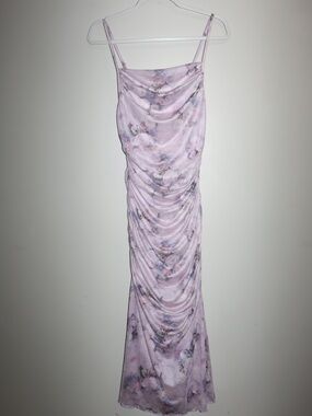 2 Floral Ruched Dresses